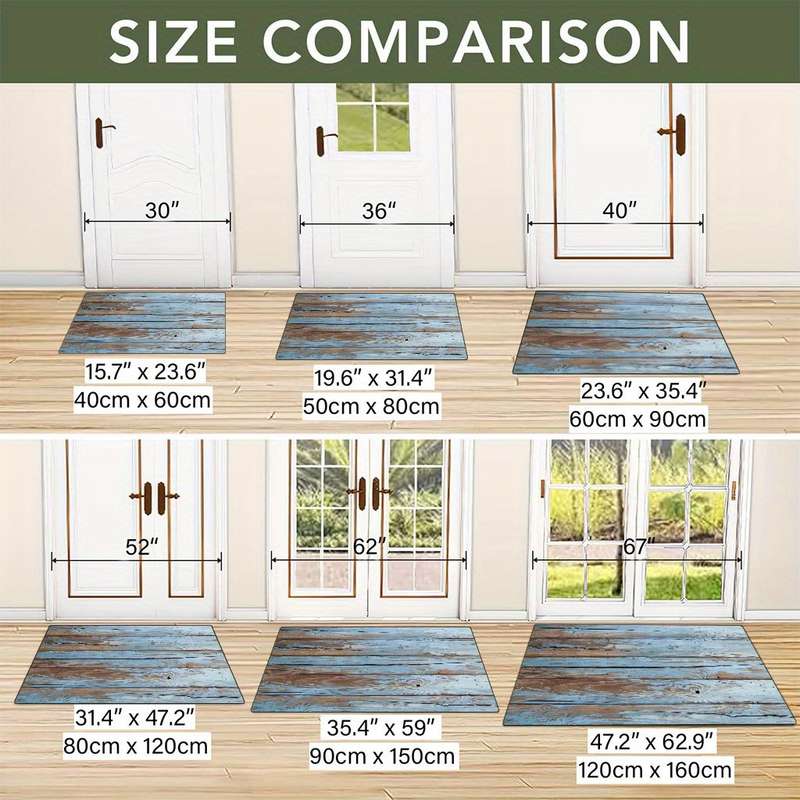 1Pc 120x160cm Floor Mat