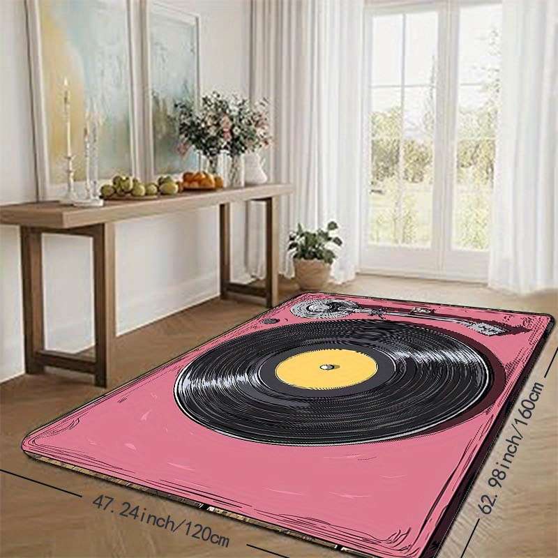 1Pc Pink 47.24x62.99inch 120x160cm Floor Mat