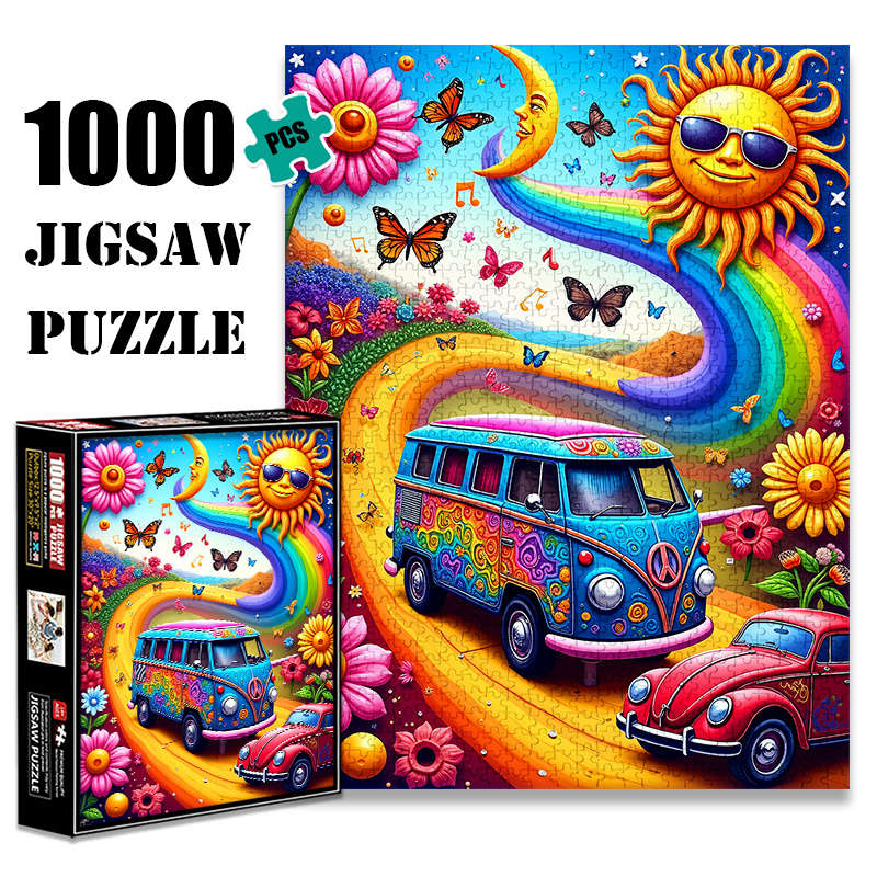 1000 Piece Mini Paper Jigsaw Puzzle