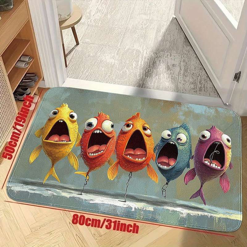 1Pc 15.74x23.62inch 40x60cm Floor Mat