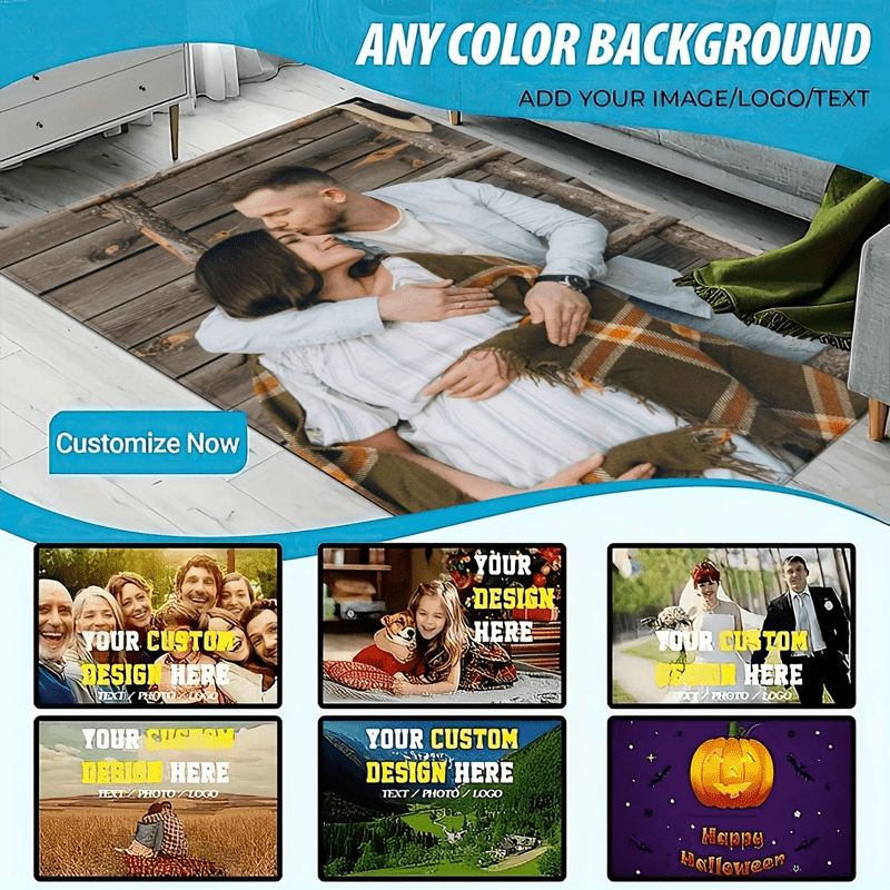1Pc 31.5x31.5inch 80x80cm Floor Mat