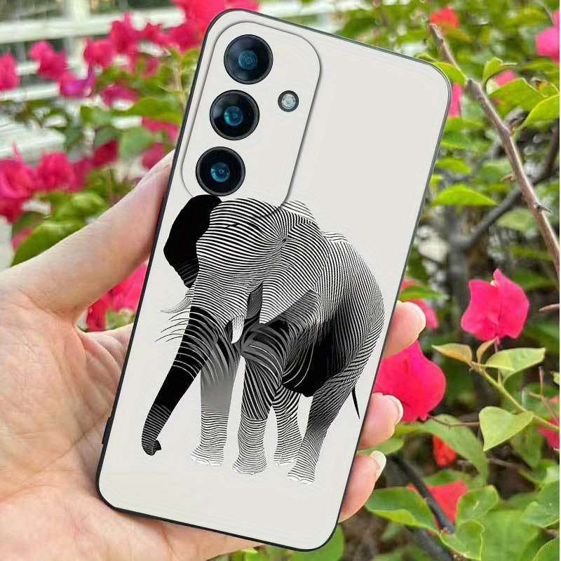 1pc Black For Samsung Galaxy A55 5G Phone Cases