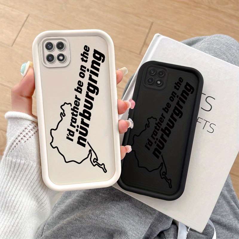 1pc White For Samsung Galaxy A05s Phone Cases
