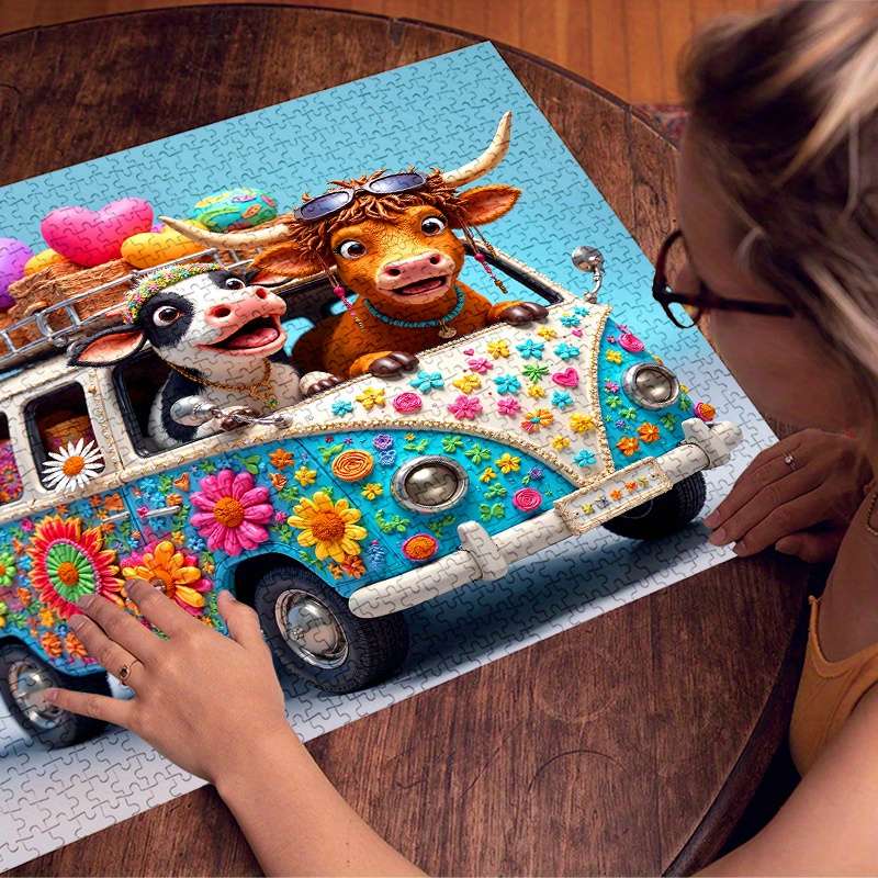 1000 Piece Paper Jigsaw Puzzle For Adults