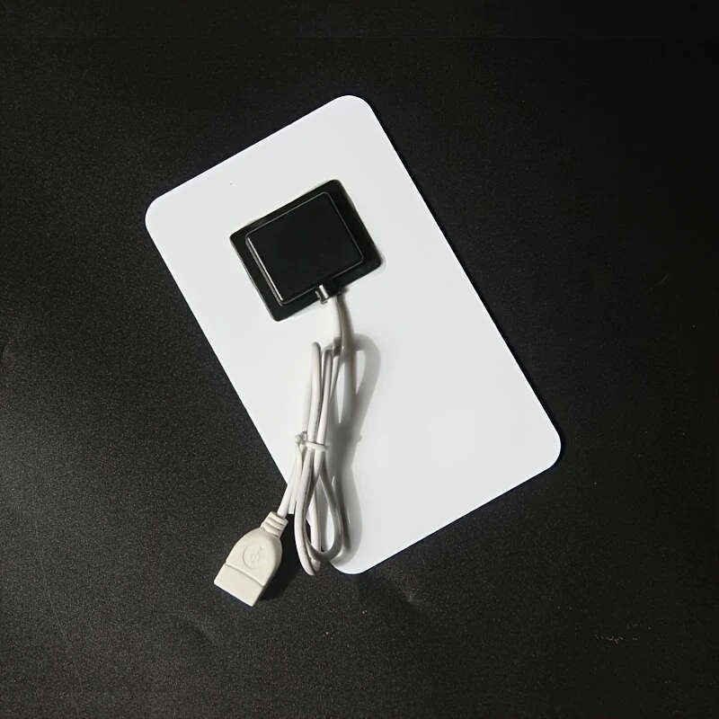 1pc Portable USB Solar Panel Charger Compact Multi-Function Outdoor Power Bank with LED Indicator Li