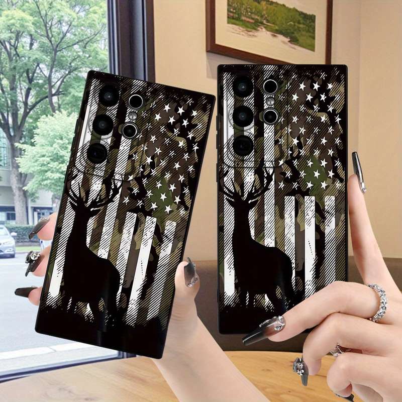 1pc Black For Samsung Galaxy A52 Phone Cases