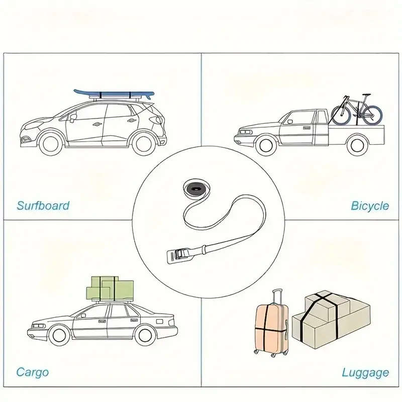 10 Heavy-Duty Fabric Straps