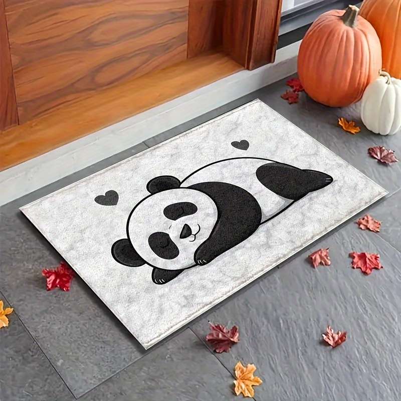 1Pc 19.69x31.5inch 50x80cm Panda Floor Mat
