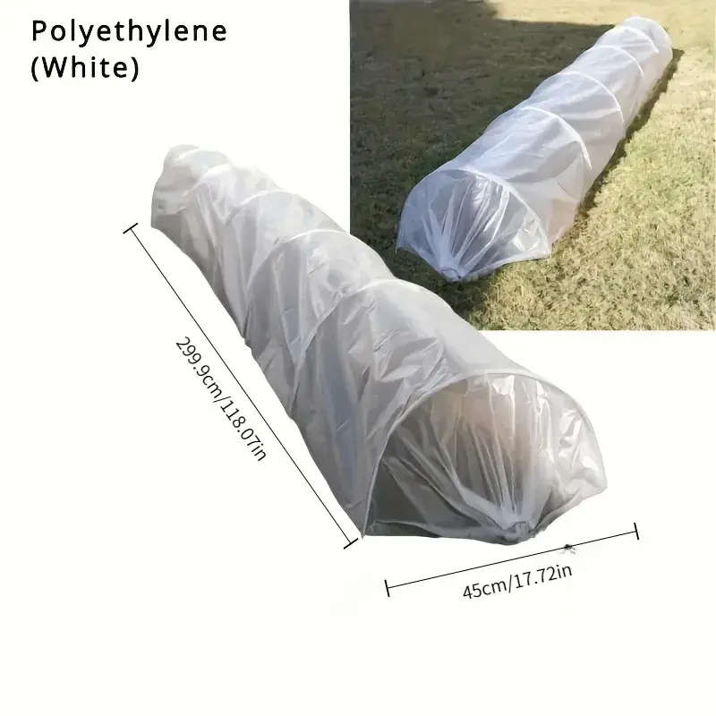 I Mini Greenhouse Tunnel Kit Adjustable Strap Set