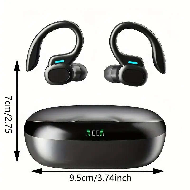 Wireless 2025 Earbuds With Led Display