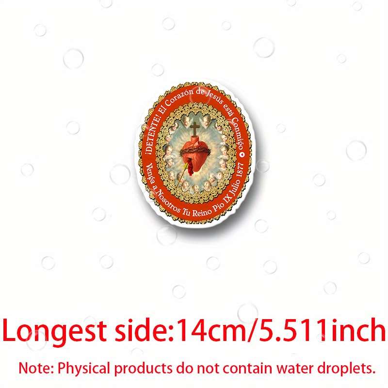 1pc Jesus Christian Themed Stickers