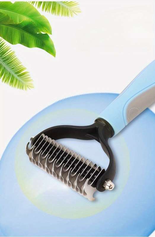 1pc Blue 17 Teeth Pet Comb