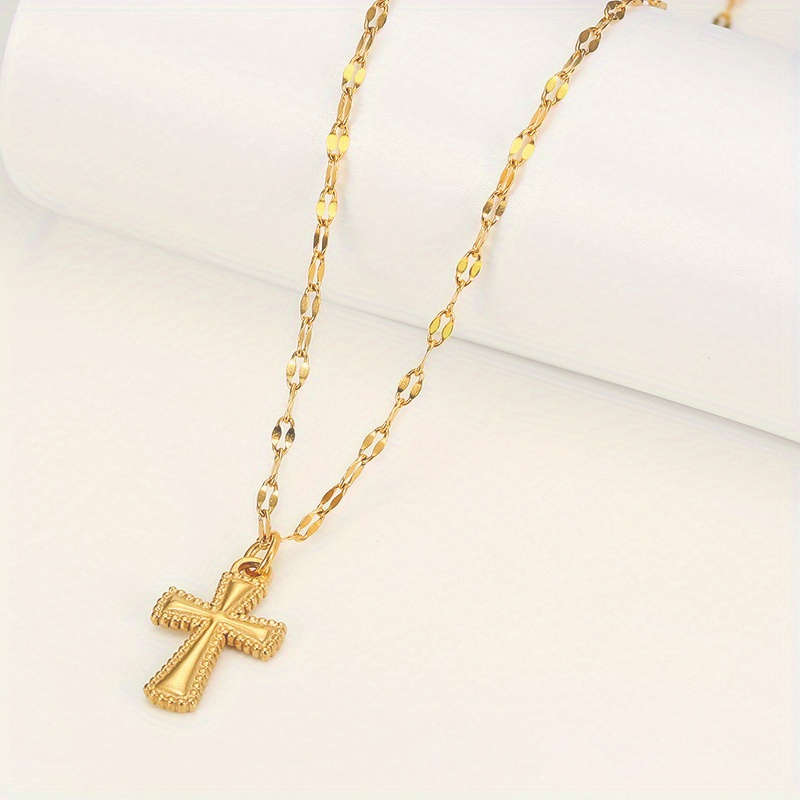 1 Piece Golden Jesus Theme Pendant