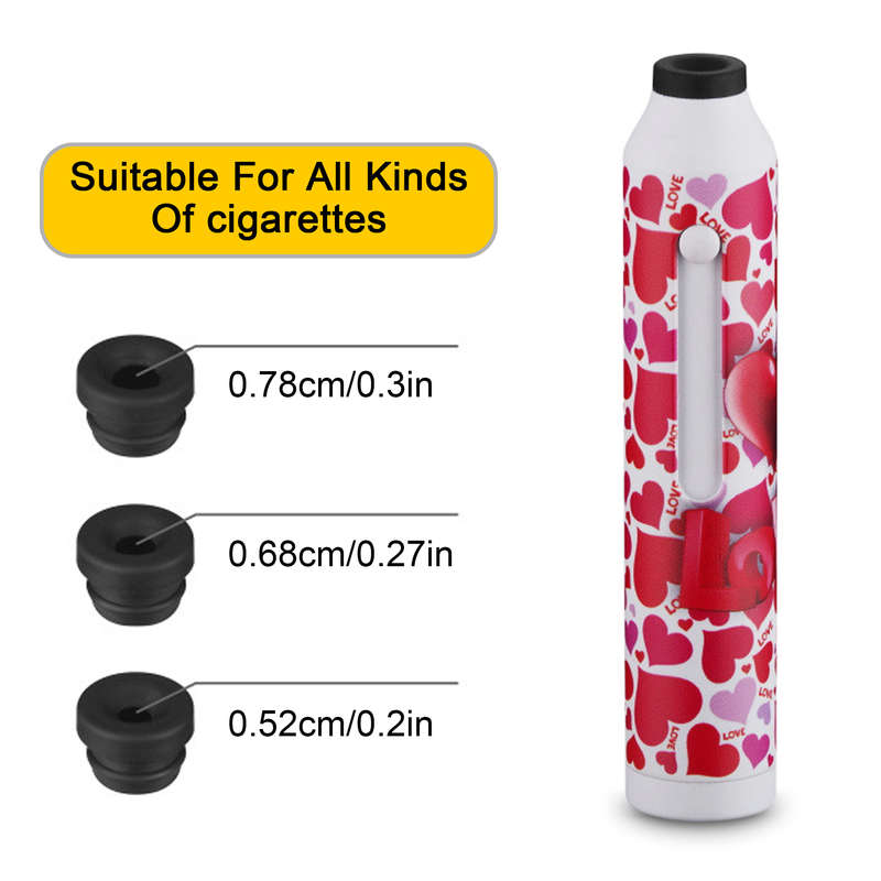 1pc Car Ashtray Portable Smoke Extinguisher Multiple Patterns Available for Coarse Medium and F