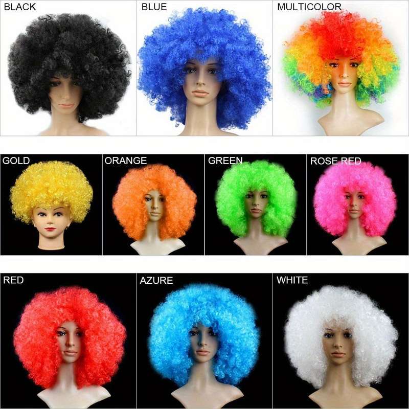 1Pc Golden Fashion Design Wig