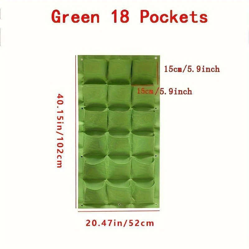 Pocket Vertical Garden Planter Bag