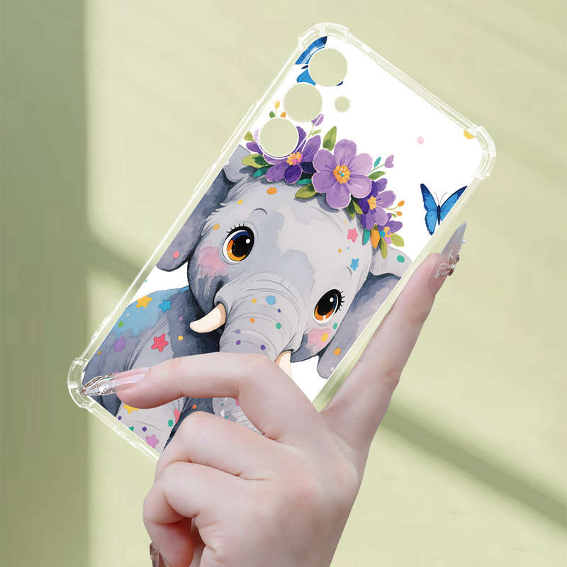 1pc Transparent For Samsung Samsung Galaxy S23 Phone Cases