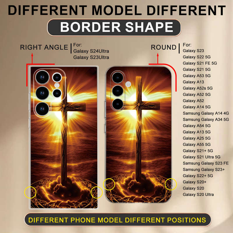 1Ps Transparent For Samsung Galaxy S21 Fe 5G Phone Cases