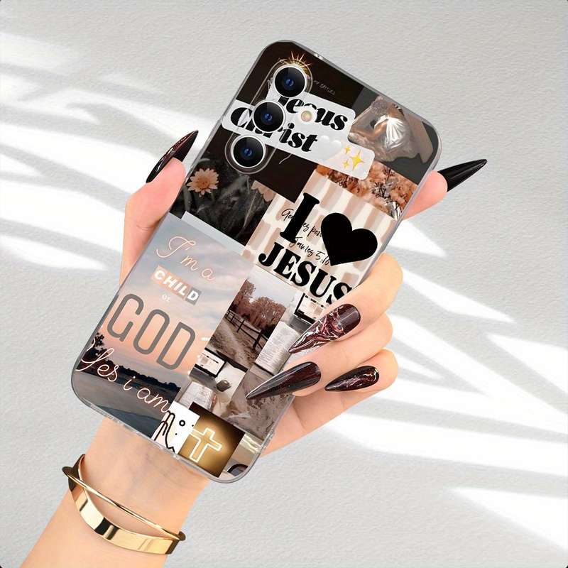 1Ps Transparent For Samsung Samsung Galaxy A34 Phone Cases