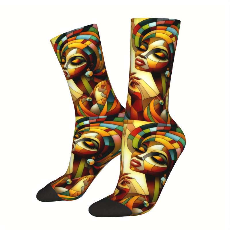 1 Pair Multicolor One Size Socks