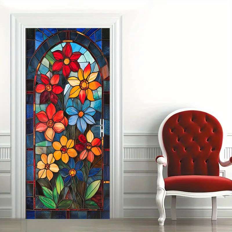 1pc 95.0x209.8cm Jesus Christian Themed Stickers