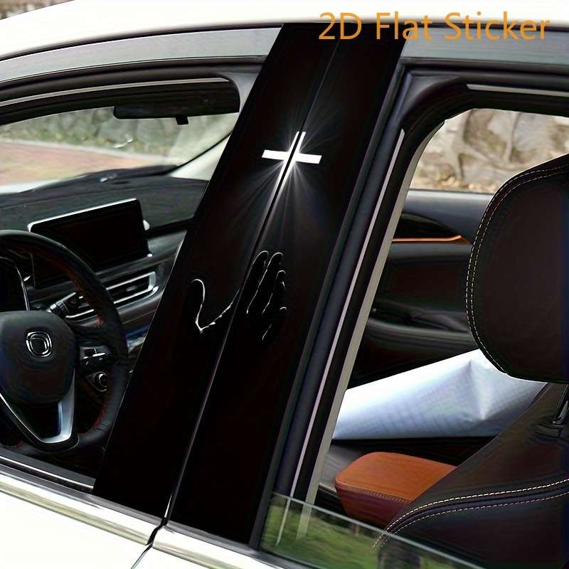 2pcs  Cartoon Jesus Christian Themed Stickers