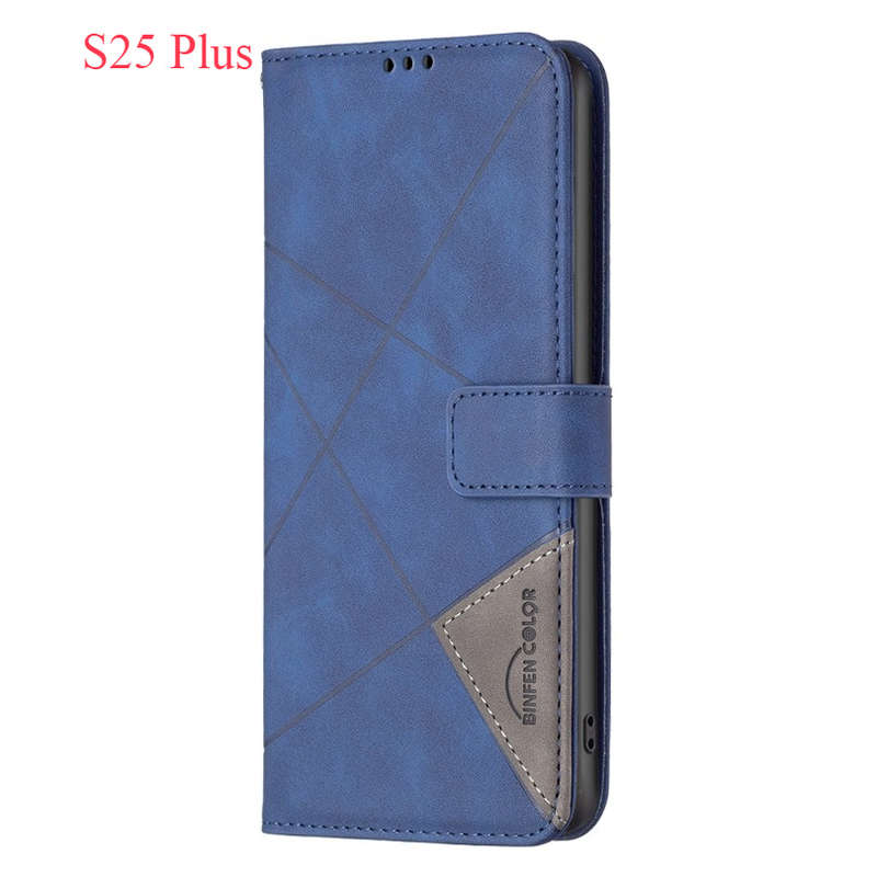 1pc Navy Blue For Samsung Galaxy S25 Plus Phone Cases