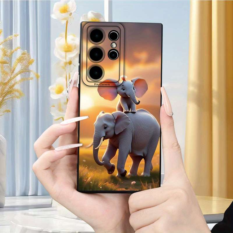 1pc Black For Samsung Galaxy A52 Phone Cases