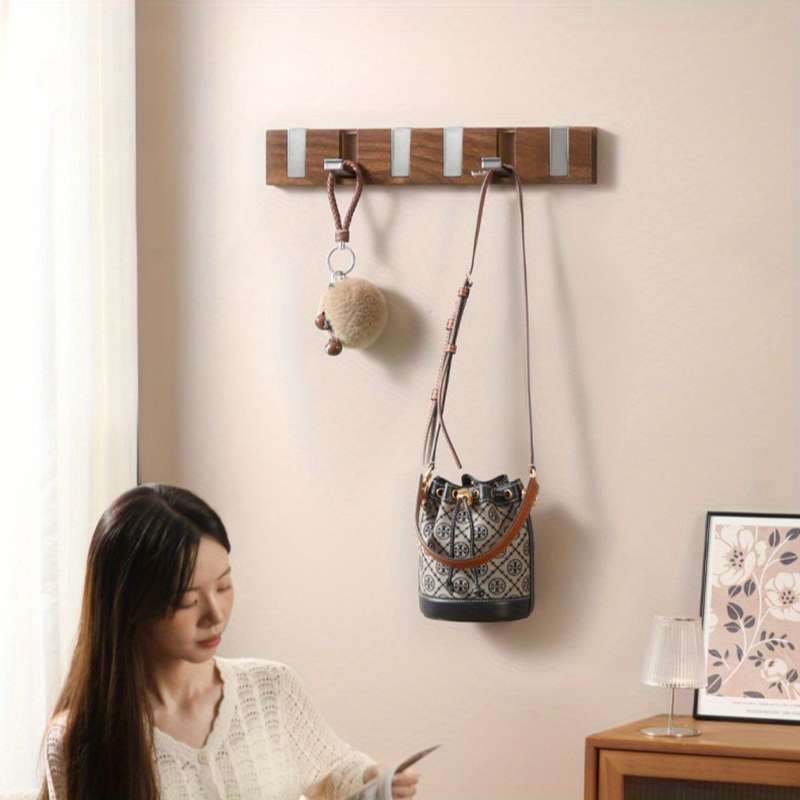 1pc decorative hook piano key design no punching installation strong load-bearing hanger hanger