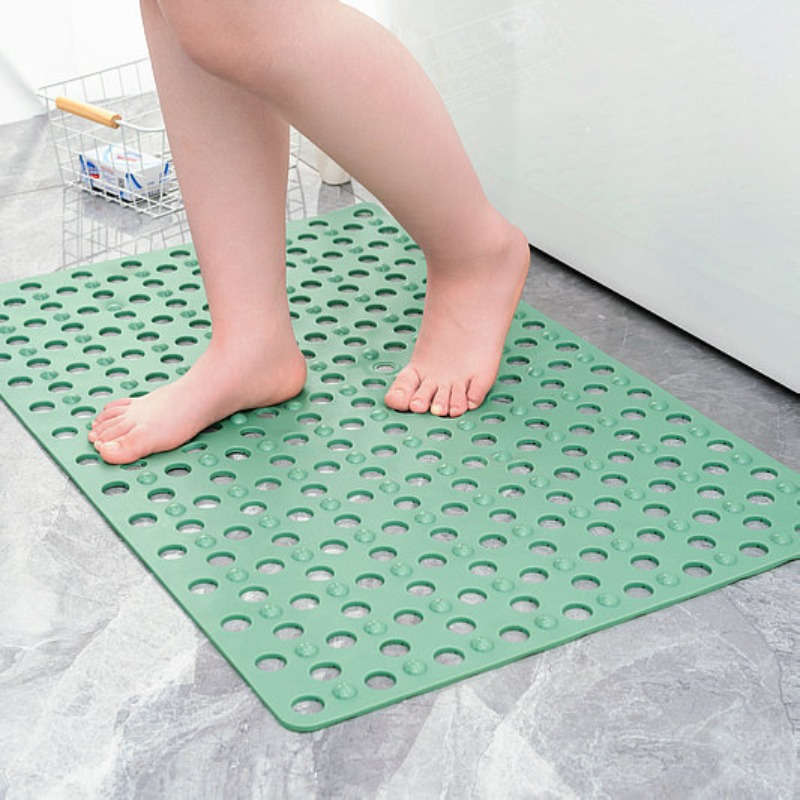 1Pc Purple Ordinchary Model 36x69cm Floor Mat
