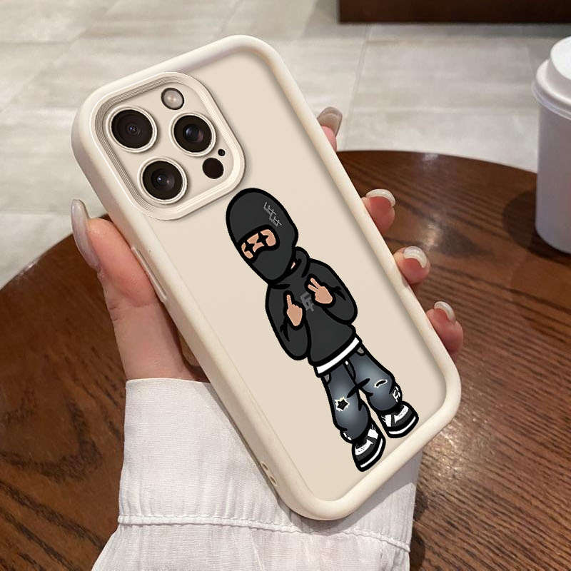 1pc White For Samsung Galaxy A05 Phone Cases