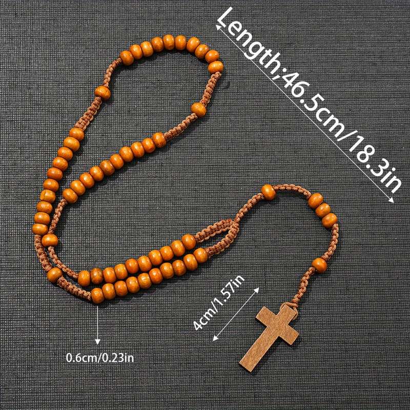 1 Piece Light Brown 1 Jesus Theme Pendant