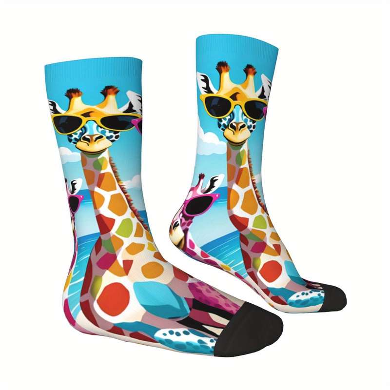 1 Pair Multicolor One Size Socks