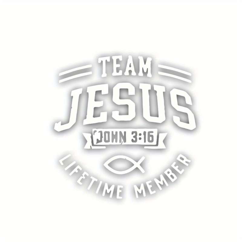1pc Jesus Christian Themed Stickers