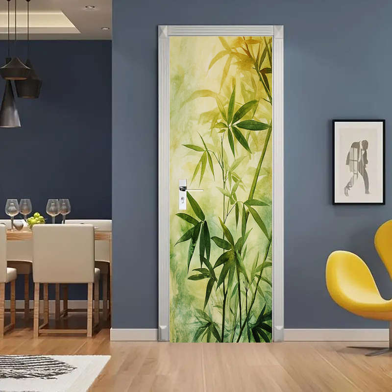 1Pc 76.96x199.9cm Door Window Sticker