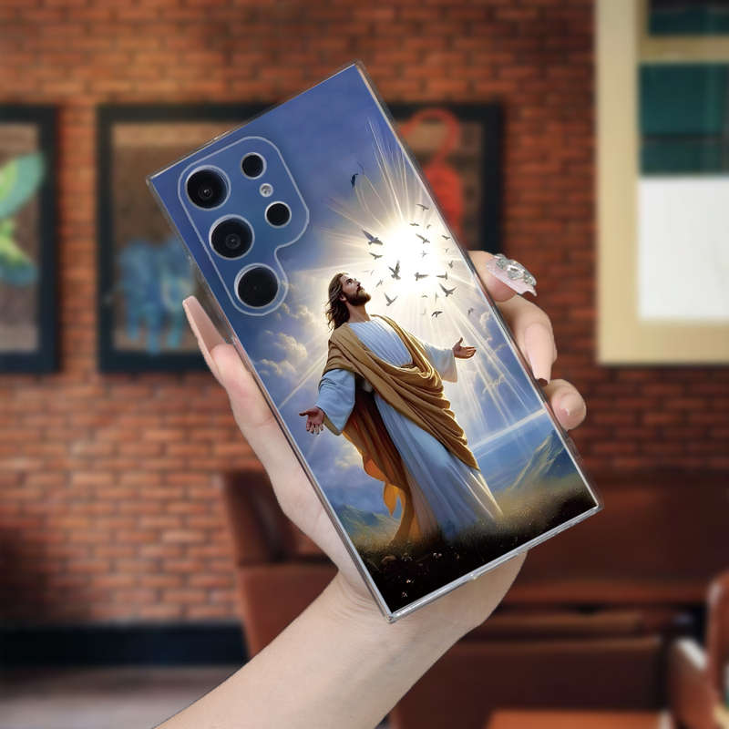 1Ps Transparent For Samsung Samsung Galaxy A34 Phone Cases
