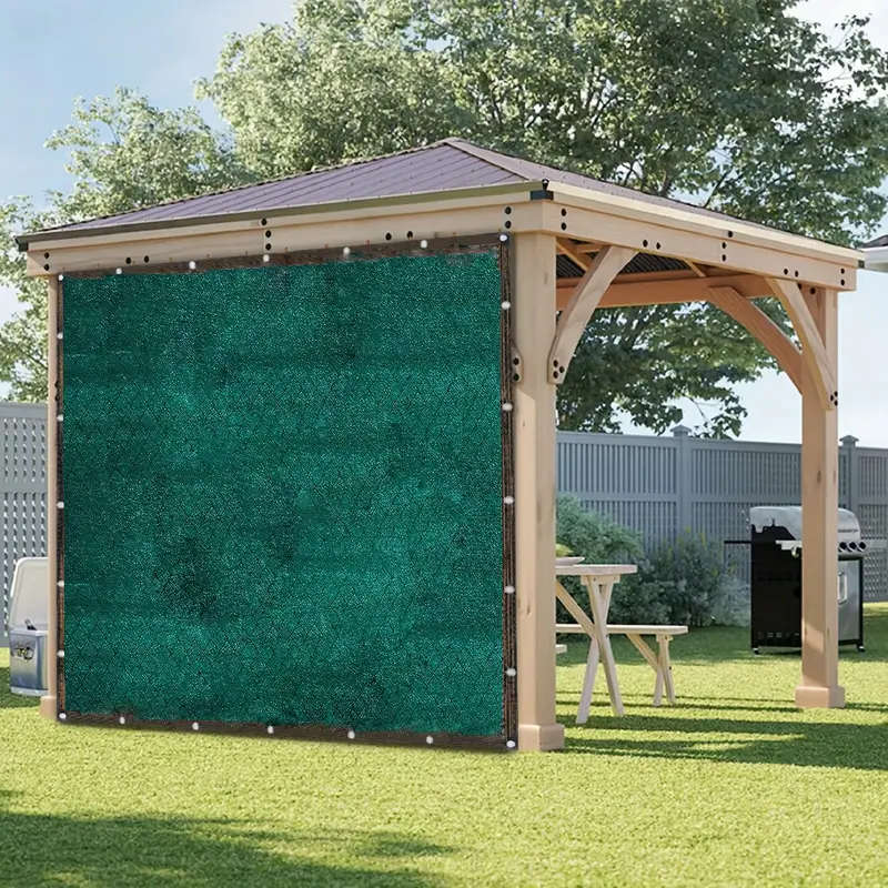 1pc 1.2x5m Outdoor Sunshade Canopy Sunshade Net Windproof Privacy Screen Gazebo Sunshade Sunlight