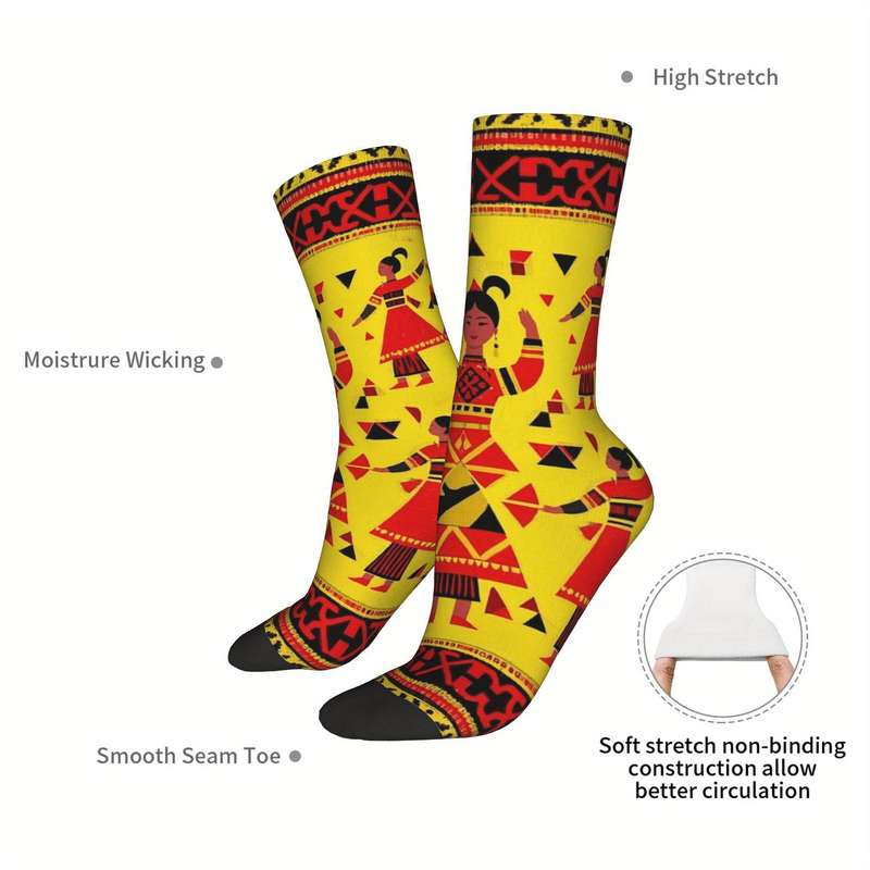 1 Pair Multicolor One Size Socks