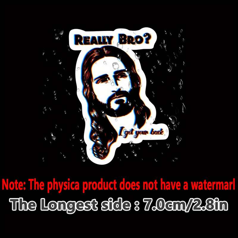 1pc Jesus Christian Themed Stickers