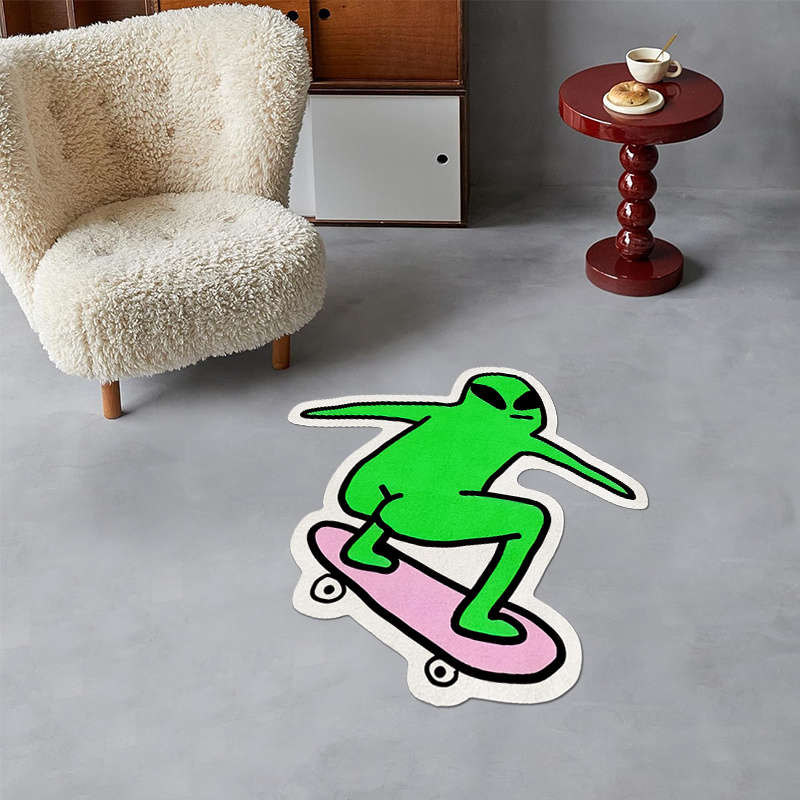 1Pc 19.7x20.9inch 50x53cm Floor Mat