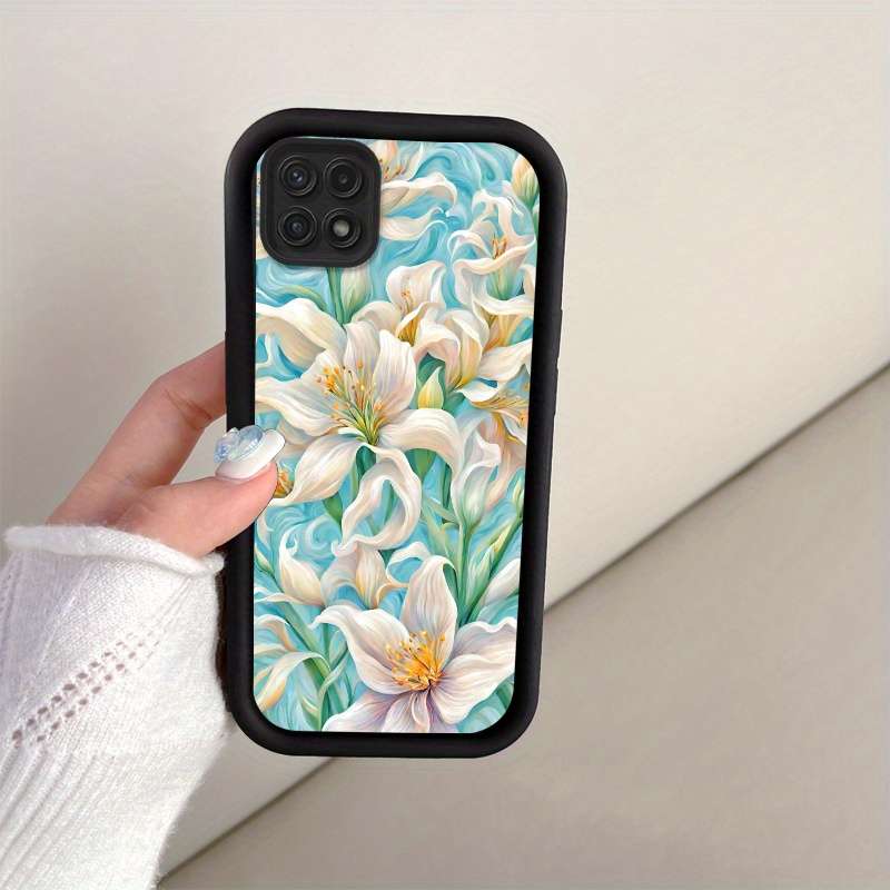 1pc White For Samsung Galaxy A05s Phone Cases