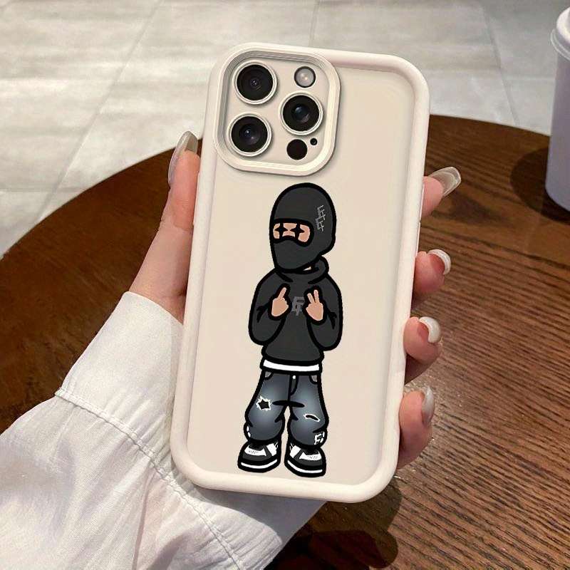 1pc White For Samsung Galaxy A05 Phone Cases