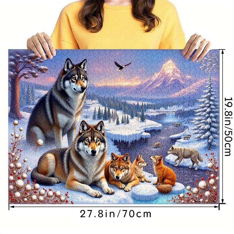 1000 Piece Paper Jigsaw Puzzle For Adults