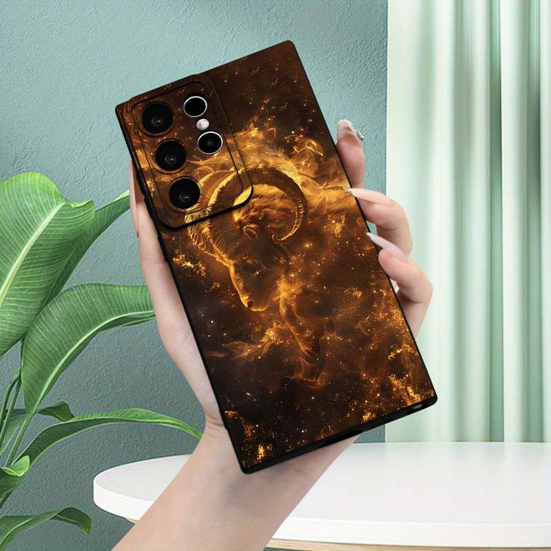 1pc Black For Samsung Galaxy A52 Phone Cases