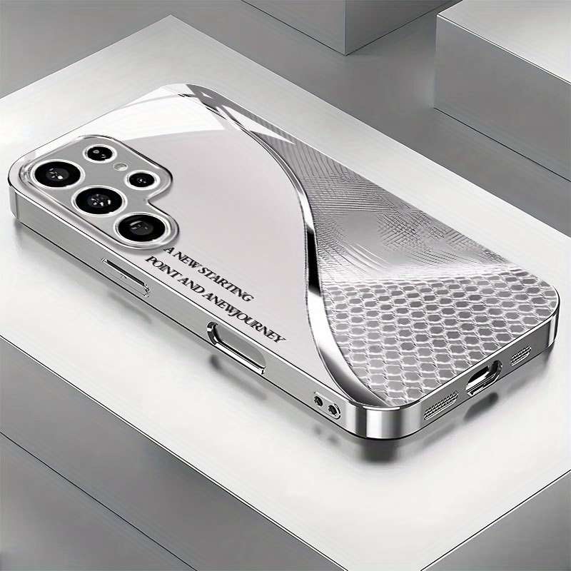 1pc  silvery  For Samsung Galaxy Note 10 Phone Cases