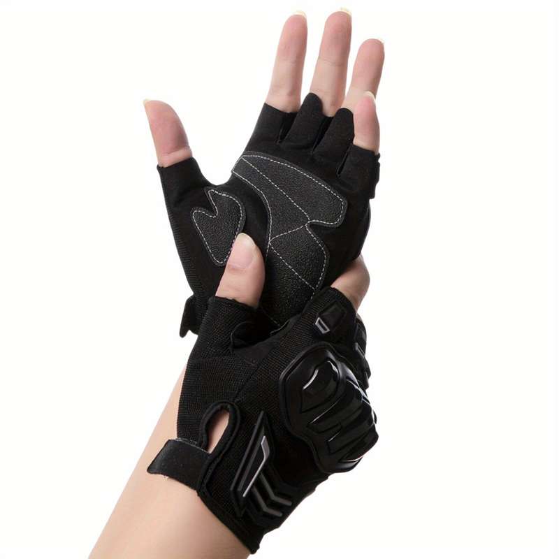 1 Pair Green Outdoor Sports Gloves