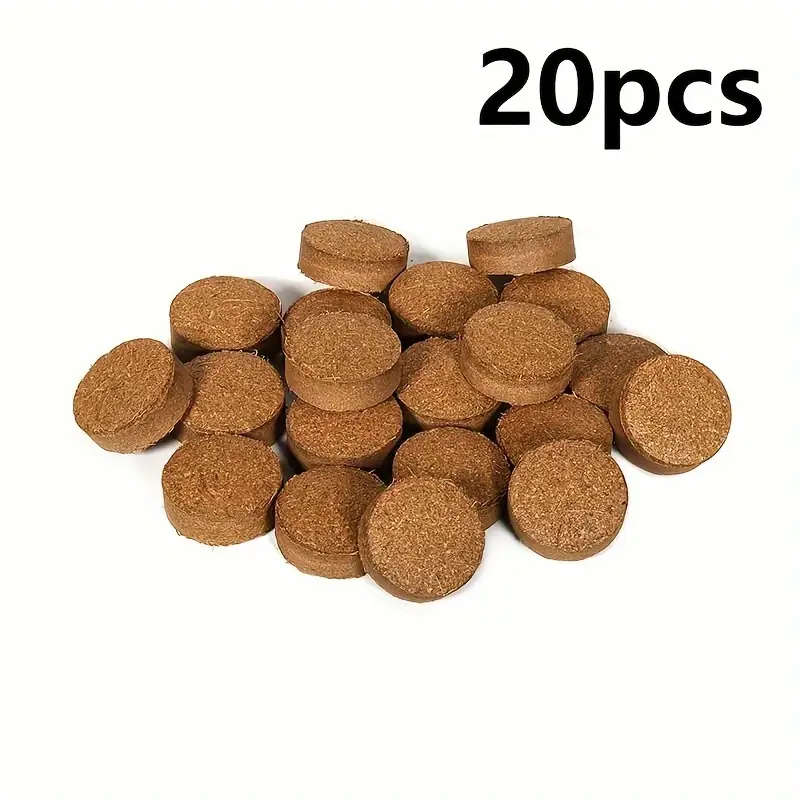 20 Pieces Of Fiber Seedling Blocks