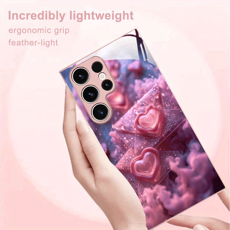 1pc Pink Color For Samsung Galaxy A52 5G Phone Cases