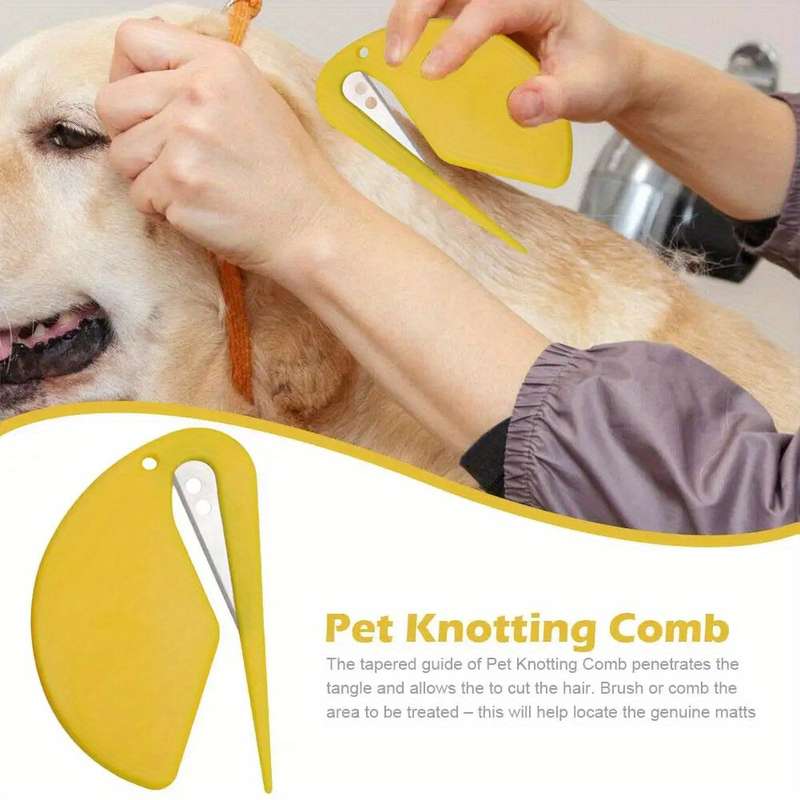 1pc Black Pet Comb
