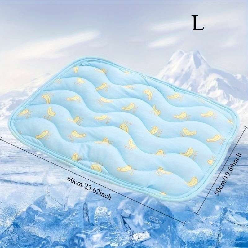 1piece Blue Banana Cooling Pad